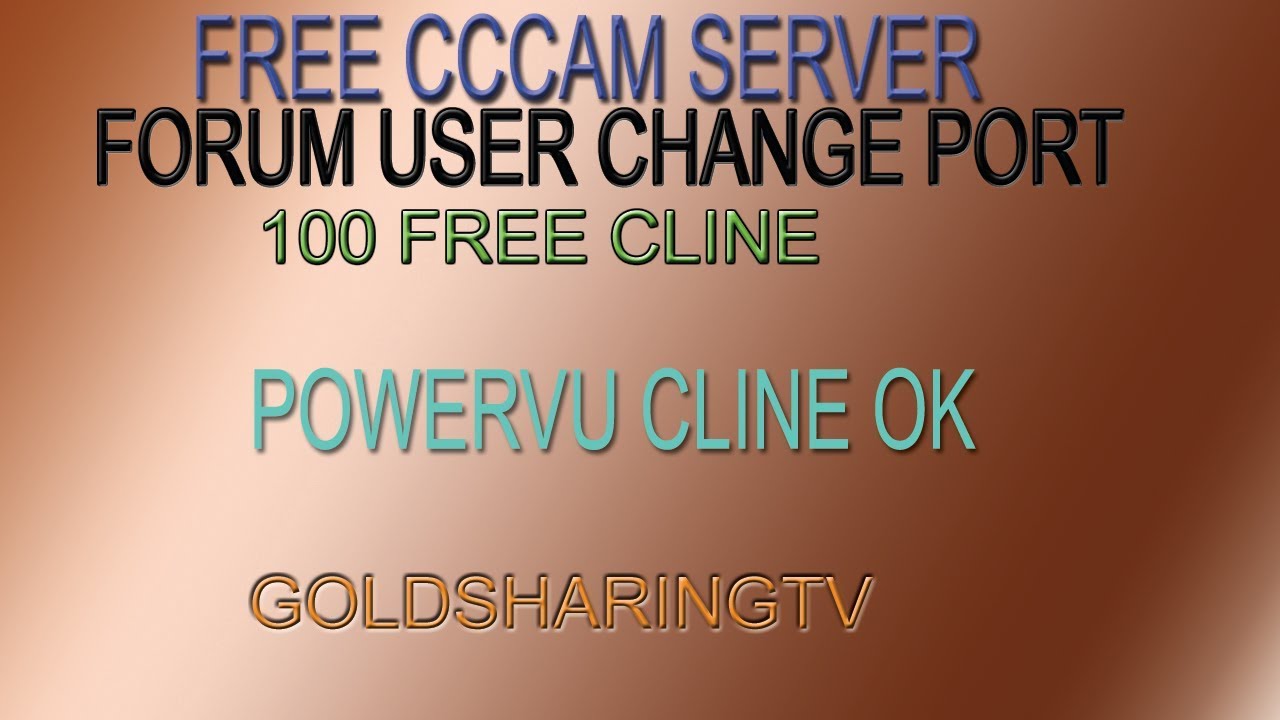 Active cline cccam server